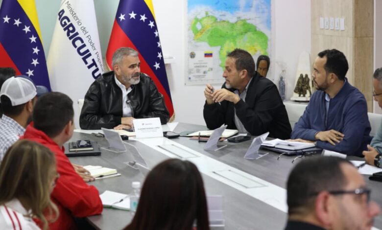 Venezuela convoca al Consejo de seguimiento agroproductivo para hacer frente al "Súper Niño"
