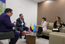 Viceministro para Temas Multilaterales inició encuentros con representantes de la ONU