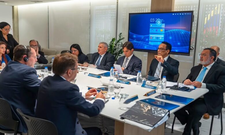 Autoridades del BCV y equipo del FMI sostuvieron reunión enfocada en asistencia técnica