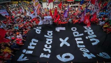 Movilizaciones en ciudades de Brasil piden fin de escala 6×1