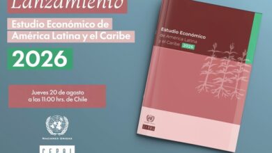 Cepal presentará en Chile proyecciones del PIB para 2026 y 2027