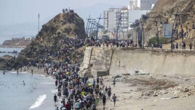 Se eleva a 88 cifra de muertes en Ceuta y continúan tensiones