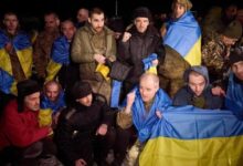 Rusia y Ucrania intercambian 103 prisioneros