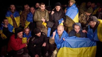 Rusia y Ucrania intercambian 103 prisioneros