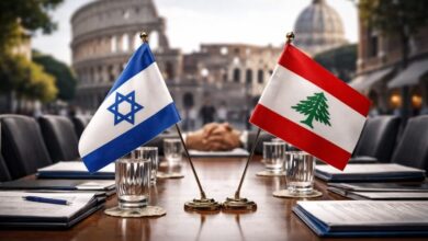 Inicia en Italia ronda de negociaciones entre Israel y el Líbano