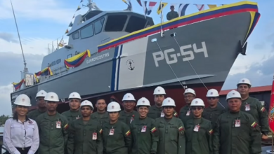 Fuerza Armada Nacional Bolivariana realizó pruebas a guardacostas PG-54