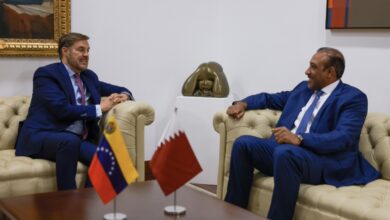 Venezuela y Qatar expresan voluntad de seguir estrechando los lazos de cooperación