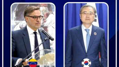 Caracas y Seúl reafirman voluntad compartida de avanzar en una agenda de beneficio mutuo
