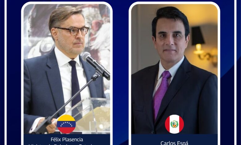 Venezuela y Perú revisan avances en reanudación de relaciones consulares
