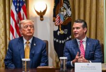 Trump enfrenta a Hegseth por escasez de municiones en EE. UU. en plena guerra con Irán
