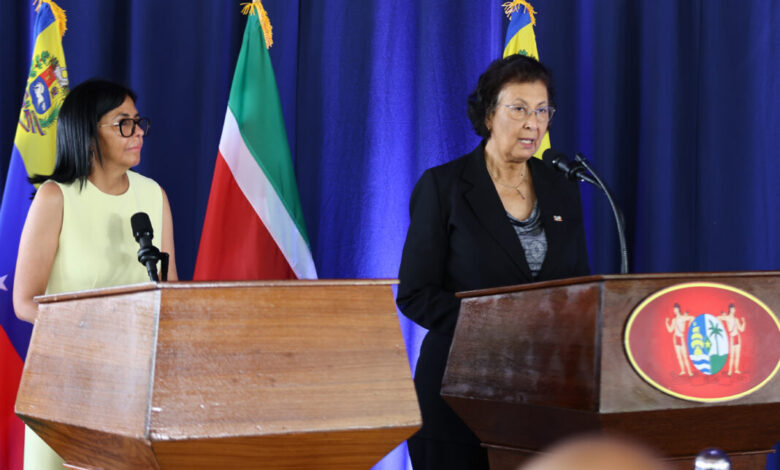 Presidenta de Surinam: "Acuerdos con Venezuela traducen nuestra amistad en resultados tangibles"