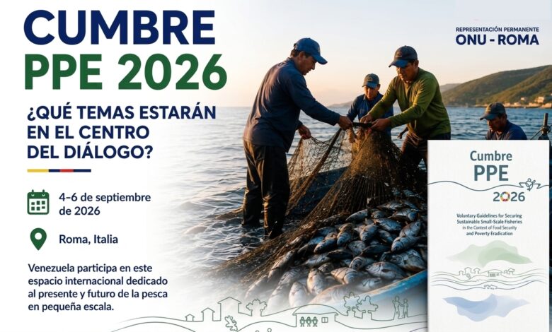 Venezuela participa en diálogo multilateral sobre futuro de la pesca en pequeña escala