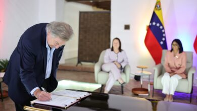 Presidenta Rodríguez concreta alianza con empresa Geopark para proyectos en Faja Petrolífera del Orinoco