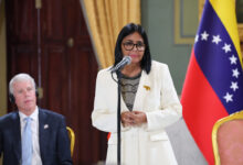 Mandataria Delcy Rodríguez lideró firma de acuerdos energéticos con delegación de EE. UU.