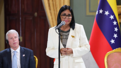 Mandataria Delcy Rodríguez lideró firma de acuerdos energéticos con delegación de EE. UU.