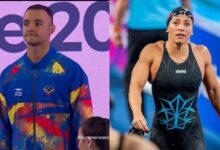 Jorge Otaiza y Lismar Lyon se cubren de oro en natación en Juegos Suramericanos