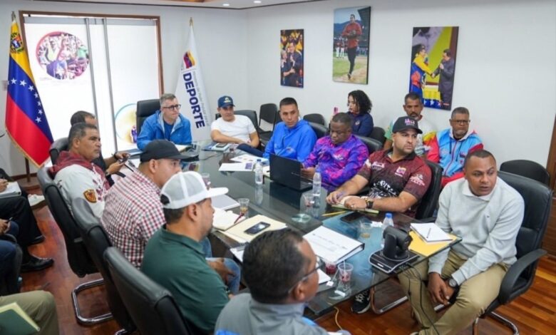 Venezuela afina detalles para los grandes eventos del Sistema Nacional Competitivo del Deporte 2026