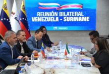 Venezuela y Surinam exploran oportunidades de intercambio comercial y cooperación en sector agrícola