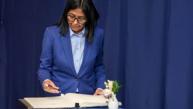 Delcy Rodríguez en la ONU: Llegamos de pie, caminando y con la frente en alto