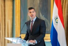 Presidente de Paraguay, Santiago Peña, llega Venezuela en visita de trabajo