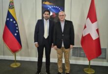 Venezuela recibe al embajador designado de Suiza Martin Maier