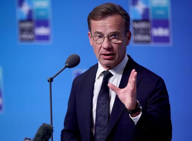 Primer ministro sueco, Ulf Kristersson, admite derrota electoral y renuncia