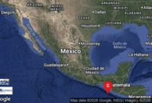 Sismo de magnitud 5,1 se registra en el sur de México