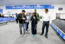 Delcy Rodríguez inaugura Terminal Temporal de Desembarque Nacional en Aeropuerto Internacional de Maiquetía