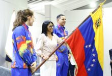 Delcy Rodríguez felicitó a los atletas venezolanos tras histórica participación en Juegos Suramericanos 2026